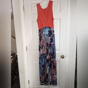 Gilli Tahj 2fer Maxi Dress size large